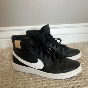 Nike Court Royale 2 Women's Size 7 Black Casual Shoes Sneakers